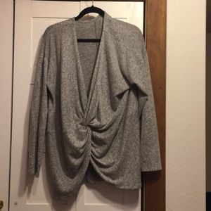 Maternity Twist Front Sweater